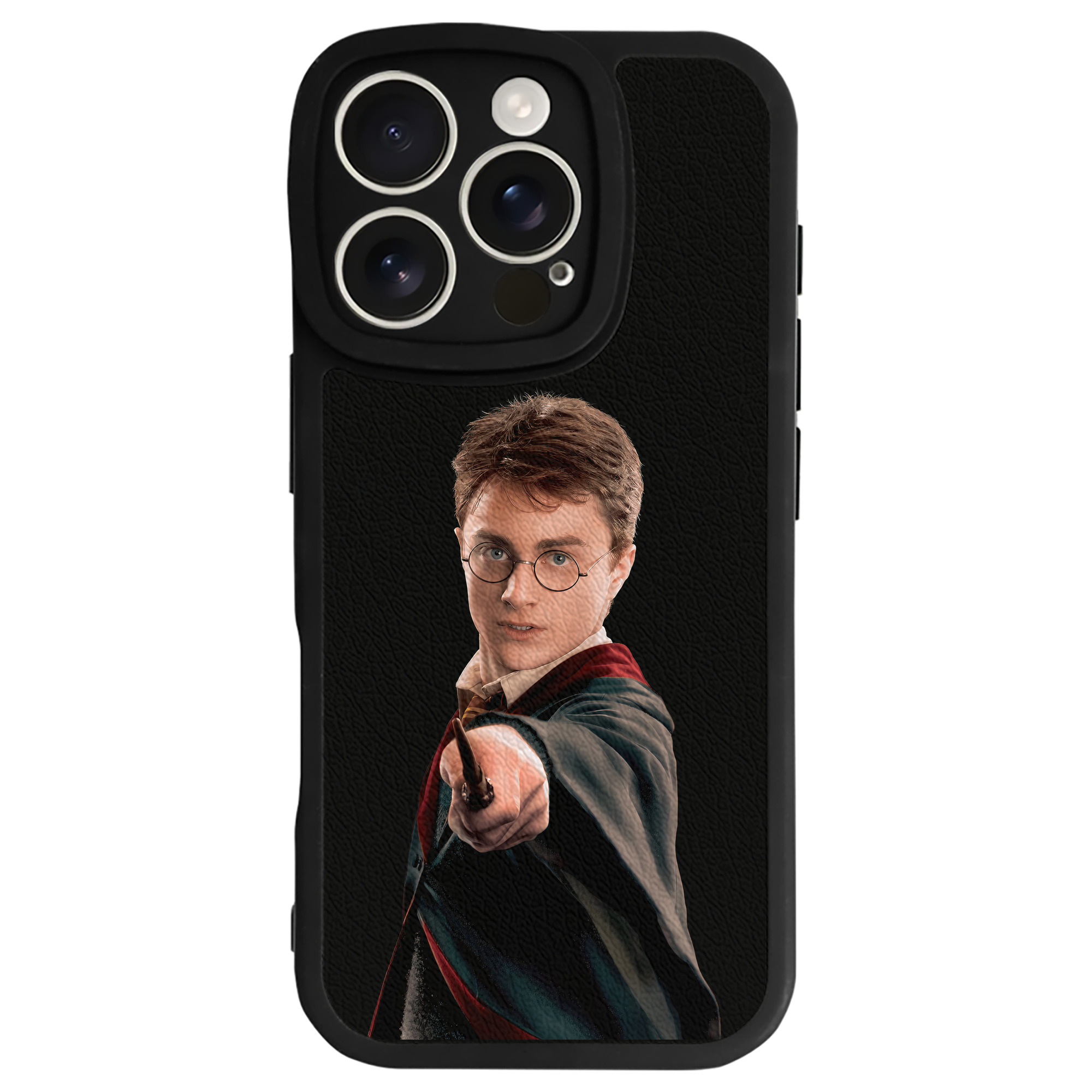 （画像用） Harry Potter ハリー・ポッターシリーズ 【iPhone 16シリーズ対応】シリコンスマホケース（レザー調） 材質：シリコン